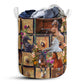 Horse Drawer Colorful Cool Laundry Basket For Bathroom Bedroom Storage