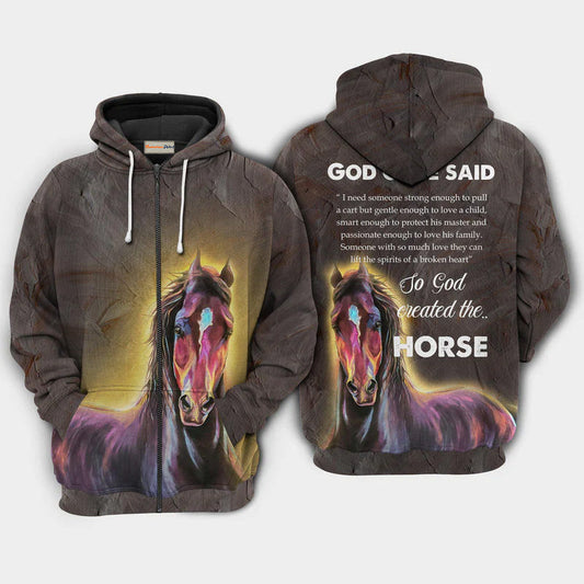 Horse Faith Hoodie For Rustic Travel Casual Adventures And Gift Giving