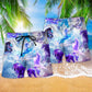 Galaxy Horse Fantasy Space Beach Shorts Graphic Detail For Resort Trips And Casual Outings
