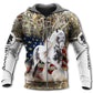 Gypsy Horse Love America Hoodie For Horse Inspired Streetwear Holidays And Comfortable Outfits