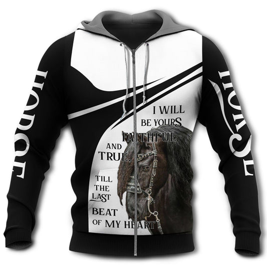 Horse Loyal Bond Hoodie For Horse Lovers Weekend Adventures And Relaxed Daily Style