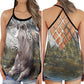 Horse Love And Life Forest Hollow Tank Top For Yoga Workouts And Casual Wear