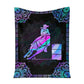 Horse Love Run So Fast Flannel Blanket For Cozy Bedroom Sofa Decor
