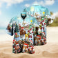Horse Christmas Hawaiian Shirt For Tropical Holidays, Outdoor Gatherings, And Everyday Comfort