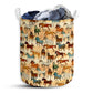 Horse Retro With Yellow Style Laundry Basket For Farmhouse Bathroom Bedroom Laundry Room And Home Decor