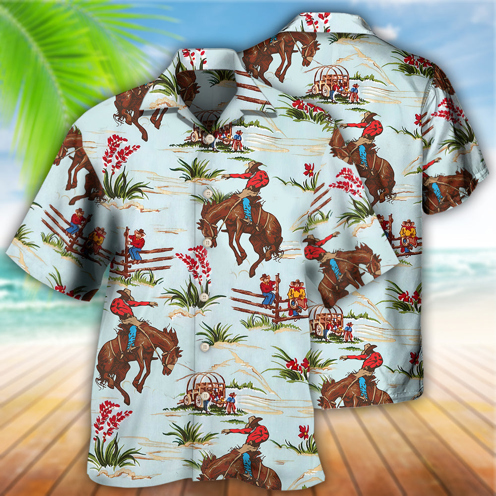 Horse Fantastic Hawaiian Shirt For Summer Vacation And Beach Travel