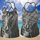 Horses Love And Life Hollow Tank Top For Yoga Practice And Vacation Outfits