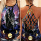 Horses Love And Life Hollow Tank Top For Outdoor Activities And Athleisure