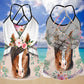 Horses Love And Life Hollow Tank Top For Studio Workouts And Casual Wear