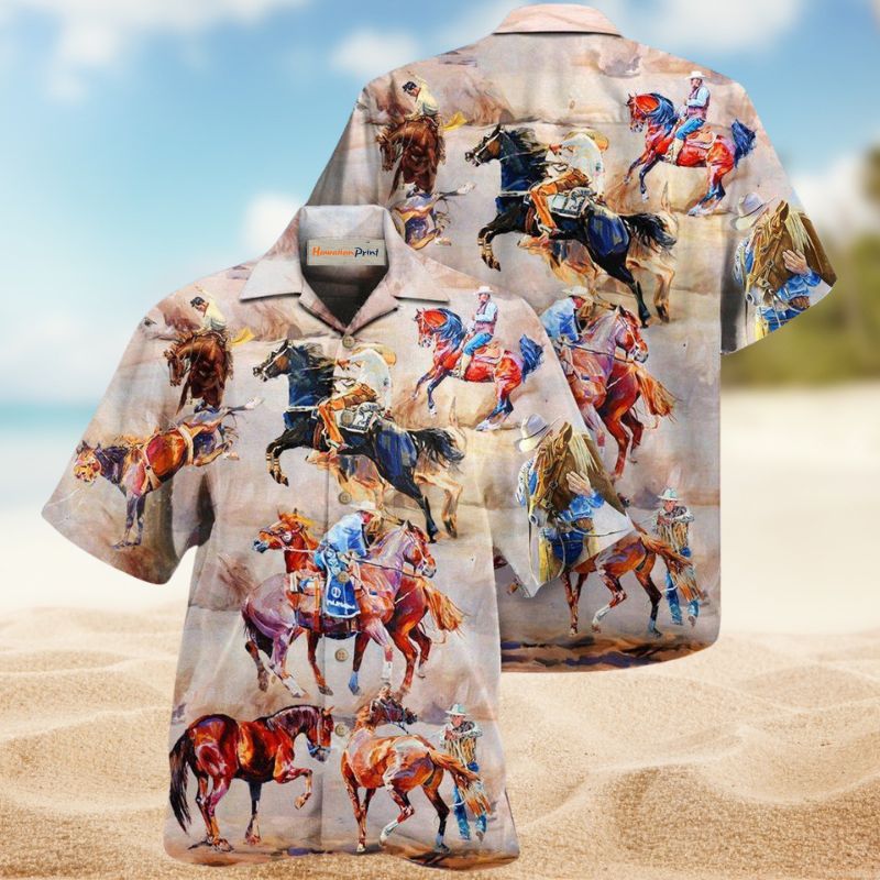 Horse Whisperer Hawaiian Shirt For Nature Fans, Resort Trips, And Comfortable Warm Weather Wear