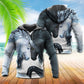 Black White Horse Hoodie For Horse Inspired Streetwear Holidays And Comfortable Outfits