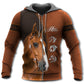 Strong Horse Love Hoodie For Rustic Casual Looks Outdoor Events And Comfortable Layering