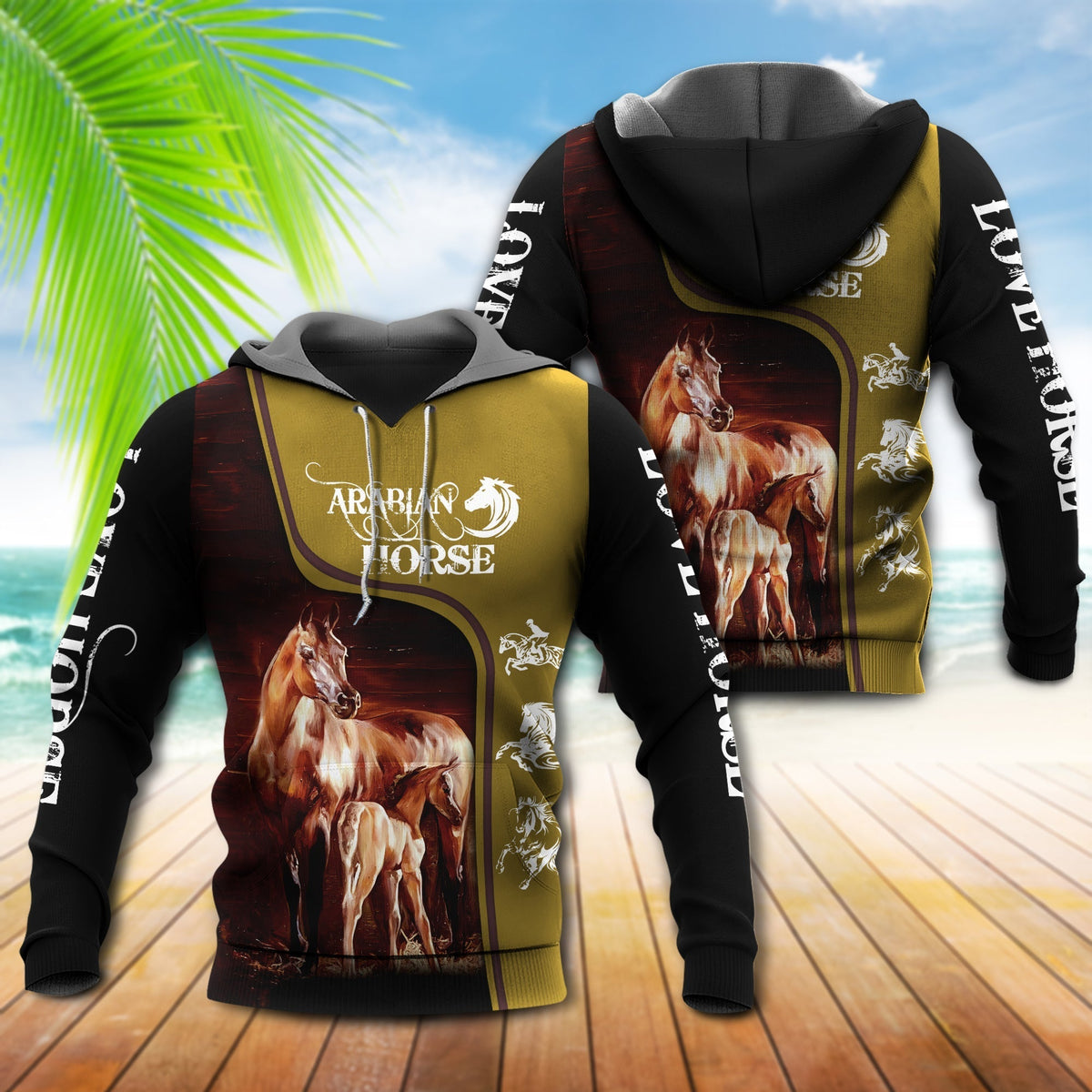 Strong Horse Love Hoodie For Horse Inspired Streetwear Holidays And Comfortable Outfits