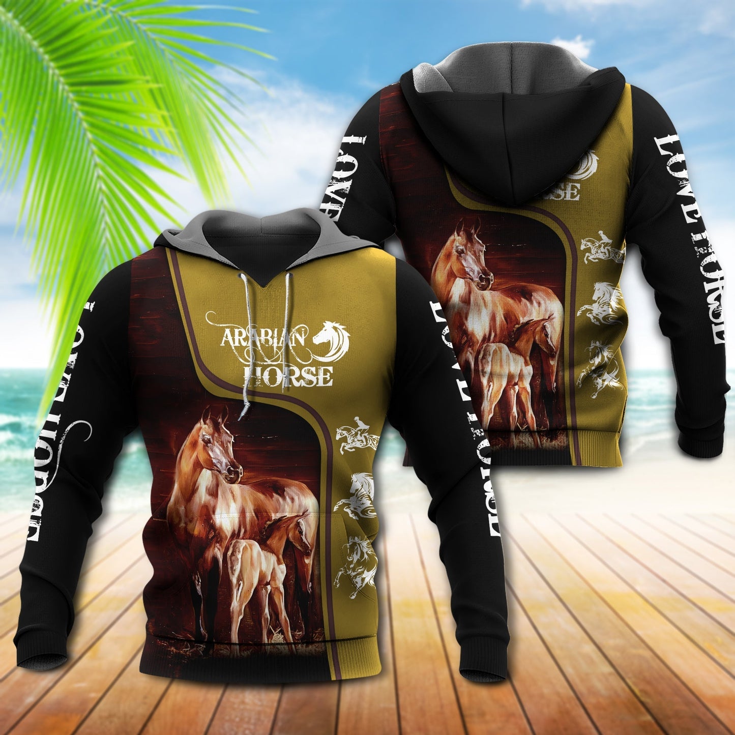 Strong Horse Love Hoodie For Horse Inspired Streetwear Holidays And Comfortable Outfits