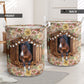 Horse Flower Wood Type Laundry Basket For Room Home Organizer