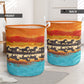 Horse Reflection In The Sunset Laundry Basket For Room Home Organizer