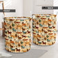 Horse Retro With Yellow Style Laundry Basket For Bathroom Bedroom Storage