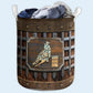 Horse Riding Vintage Style Laundry Basket For Nursery Dorm And Home Storage
