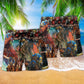 Horse Racing Cool Beach Shorts For Coastal Adventures And Relaxed Summer Wear