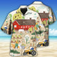 Creative Gardening Nature Hawaiian Shirt For Creative Weekends, Resort Travel, And Comfortable Summer Style