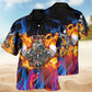 Classic Hot Rod Hawaiian Shirt For Automotive Enthusiasts, Coastal Trips, And Casual Warm Weather Style