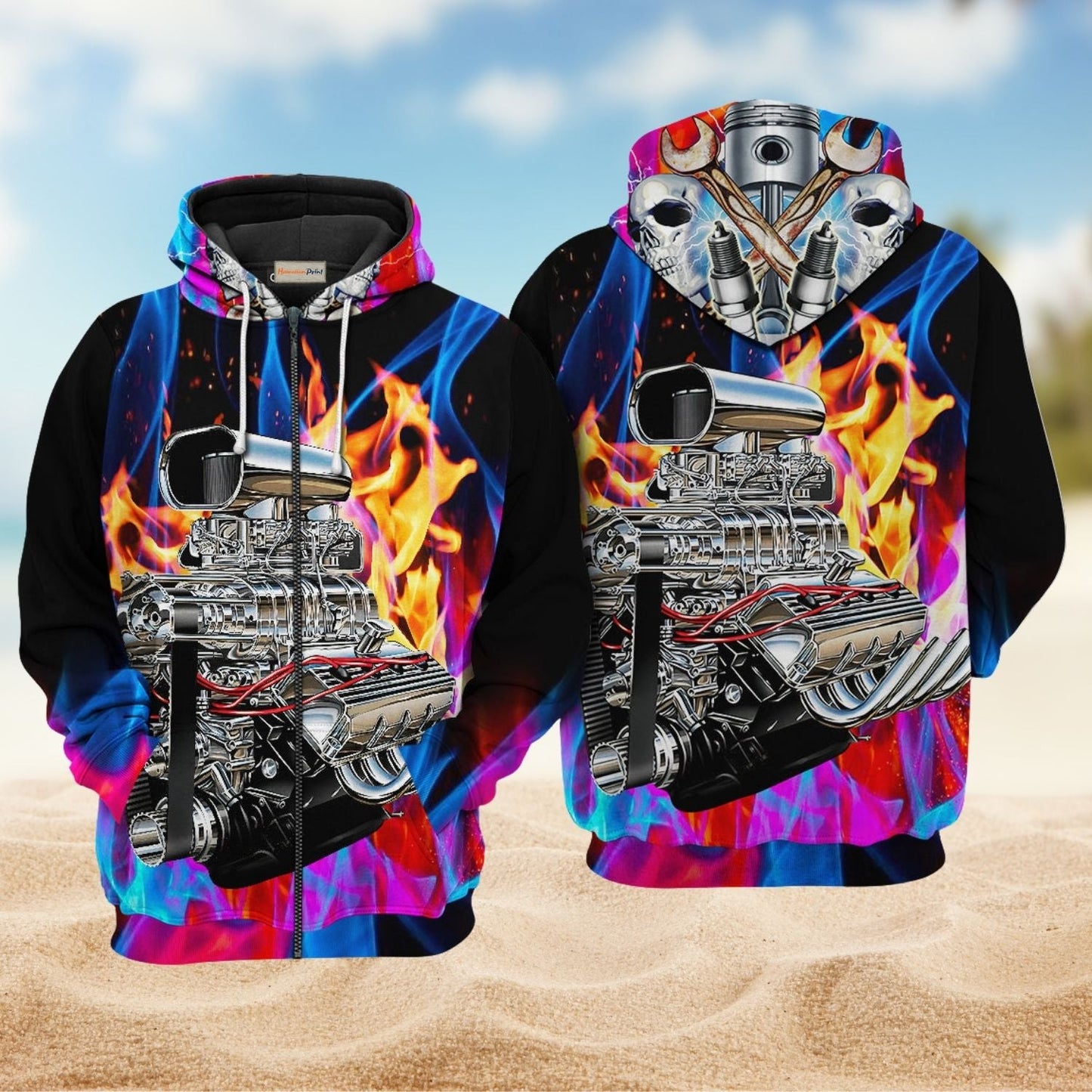 Hot Rod Hoodie For Car Lovers Outdoor Events And Thoughtful Gift Giving