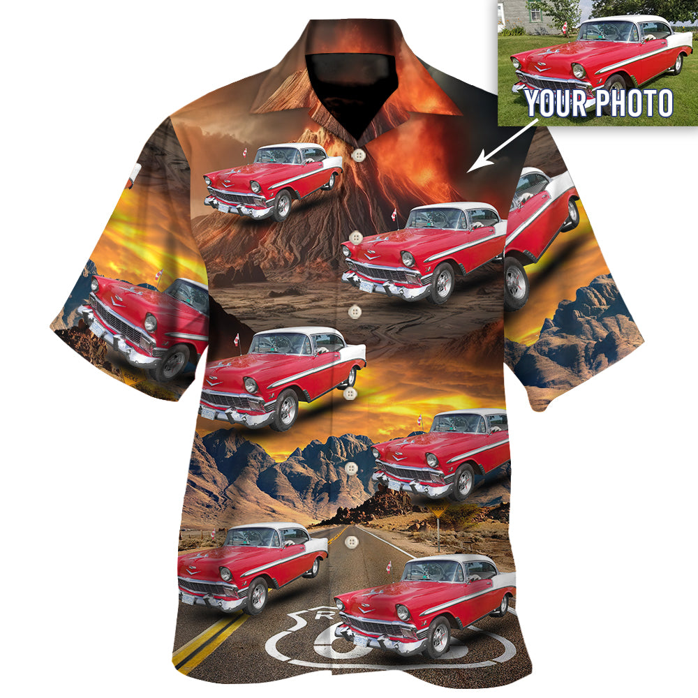 Hot Rod Various Custom Photo Hawaiian Shirt For Resort Days And Thoughtful Gifting