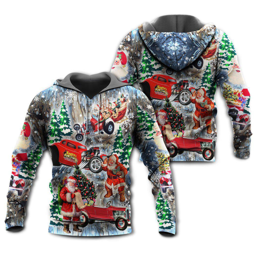 Hot Rod Christmas Love Snow Hoodie For Festive Celebrations Seasonal Trips And Relaxed Winter Wear