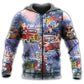 Hot Rod Christmas Hoodie For Holiday Parties Weekend Outings And Cheerful Gift Giving