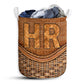 Human Resources Rattan Texture Laundry Basket For Bathroom Bedroom Storage