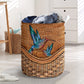 Hummingbird Laundry Basket For Room Home Organizer