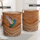 Hummingbird Love Life Laundry Basket For Room Home Organizer