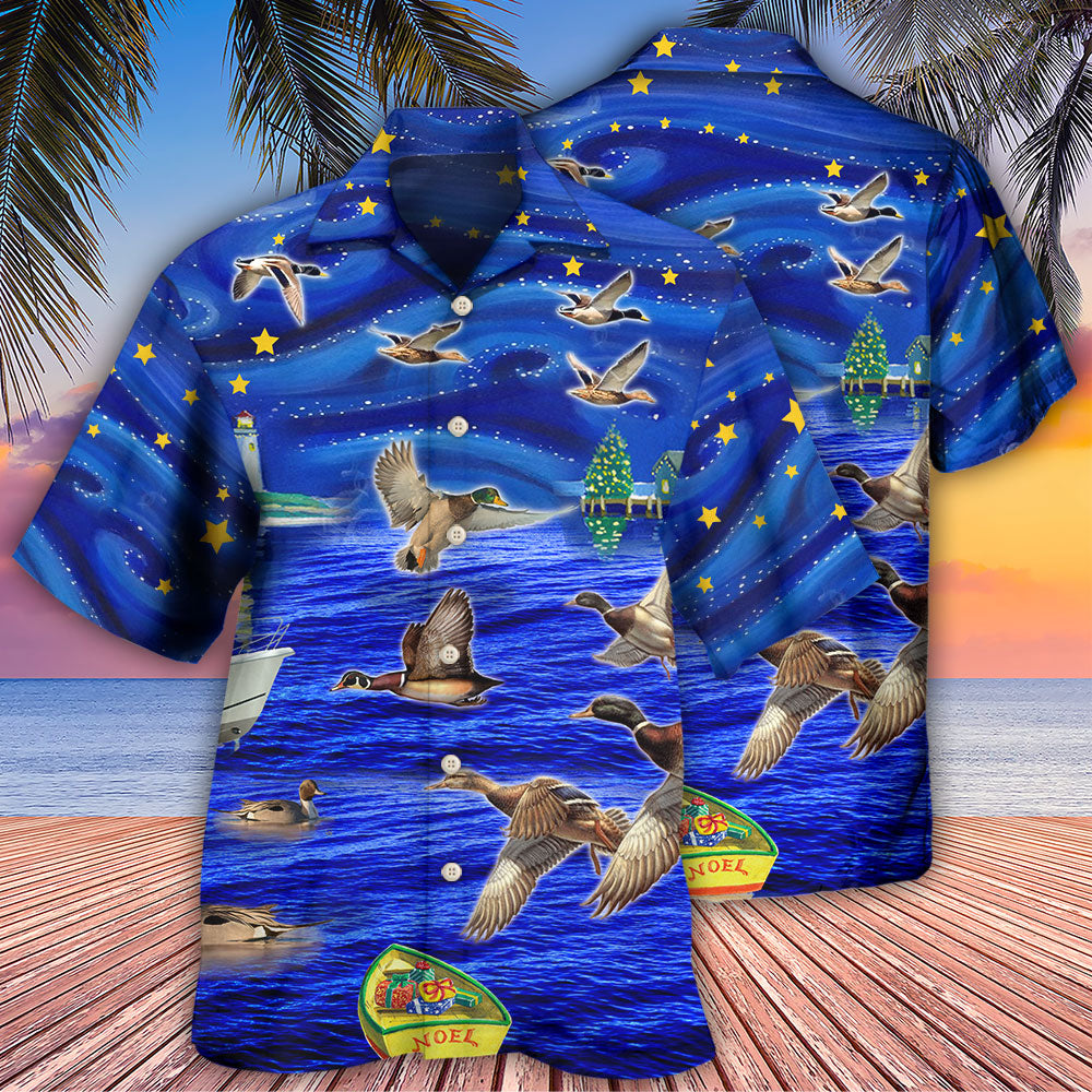 Duck Hunting Amazing Christmas Hawaiian Shirt For Vacation Days And Relaxed Coastal Outings