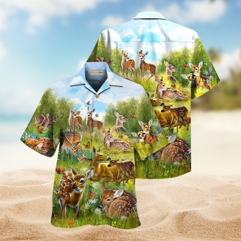 Hunting All Life Deserves Life Stop Hunting Deer Hawaiian Shirt For Summer Vacation Beach Travel And Relaxed Casual Wear