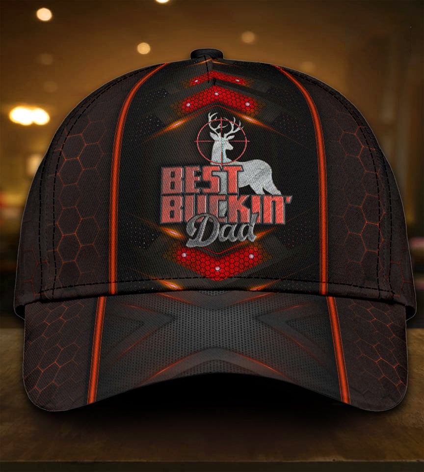 Hunting Best Buckin Dad Classic Cap For Everyday Accessories Festivals And Relaxed Outings
