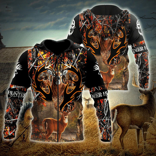 Hunting Deer Life Hoodie For Outdoor Hunting Trips Travel And Comfortable Everyday Wear