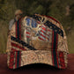 Hunting Deer American Flag Classic Cap For Vacation Style Outdoor Activities And Daily Comfort