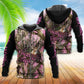 Pink Hunting Country Girl Deer Hoodie For Wildlife Enthusiasts Weekend Adventures And Casual Style