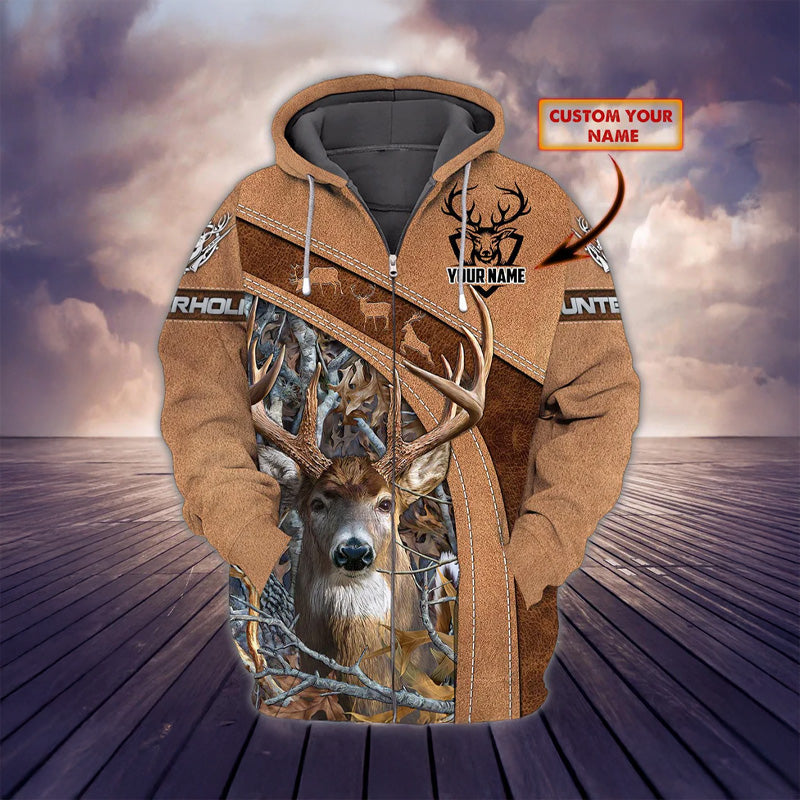 Hunting Deer Hoodie For Outdoor Events Country Style And Seasonal Gifting