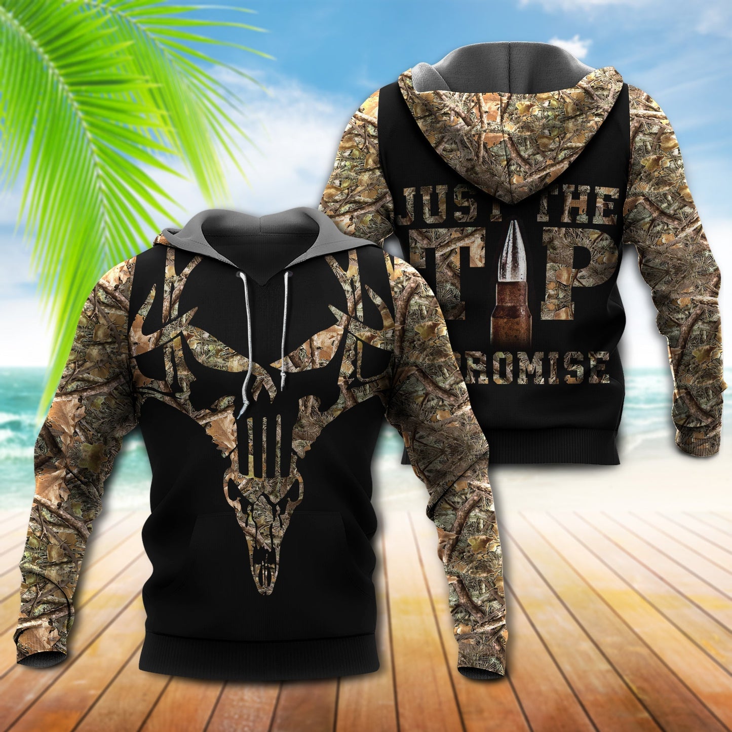 Funny Hunting Deer Promise Hoodie For Hunting Enthusiasts Daily Wear And Weekend Adventures