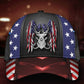 Hunting Fishing Wings American Flag Classic Cap For Outdoor Activities Weekend Trips And Casual Wear
