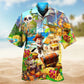 Hunting Found Treasures Hawaiian Shirt For Coastal Travel, Casual Events, And Comfortable Summer Wear