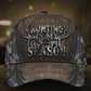 Hunting Is My Favorite Season Classic Cap For Comfortable Casual Wear Holidays And Outdoor Trips