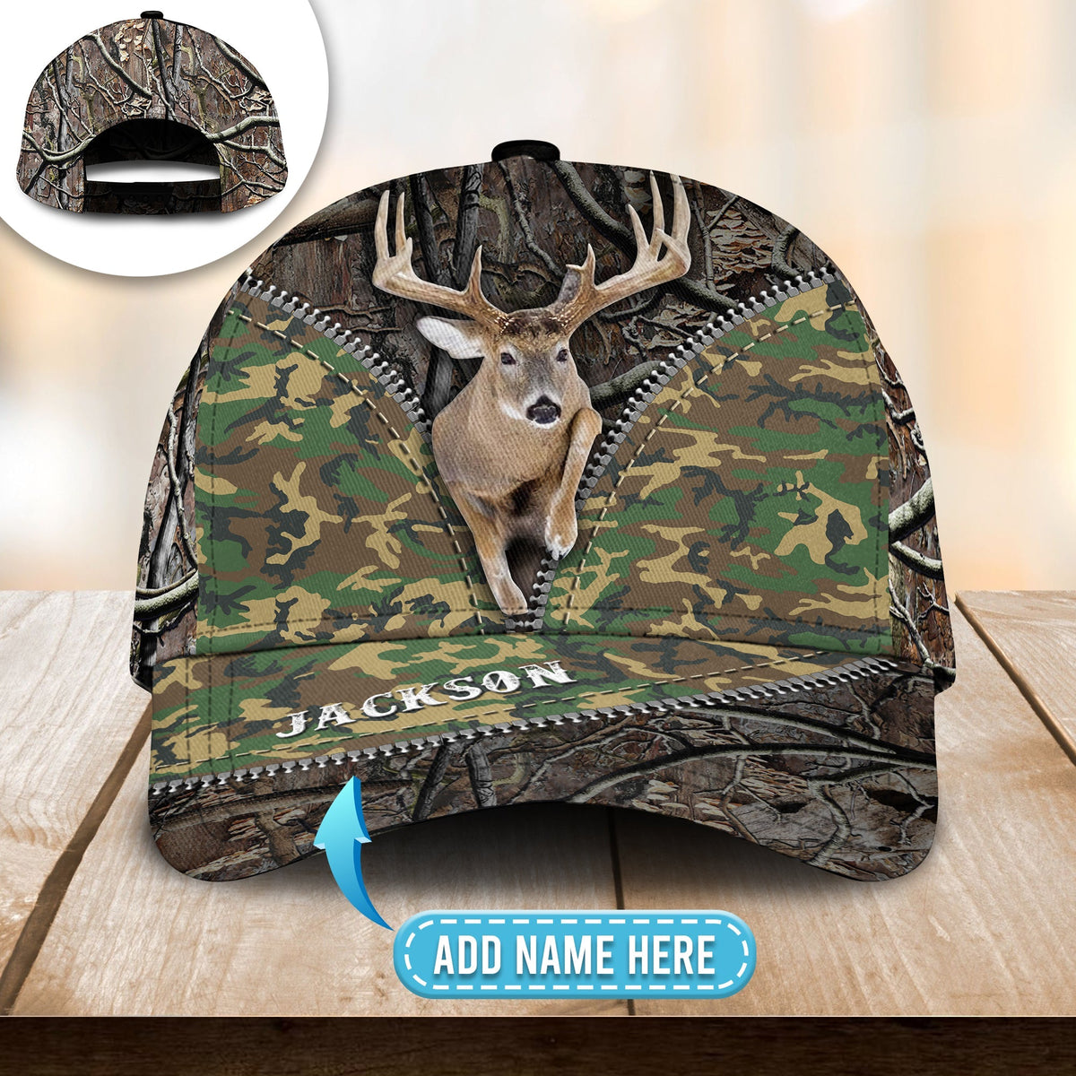 Deer Hunting Lover Cool Personalized Classic Cap For Daily Outfits Festivals And Thoughtful Gift Giving