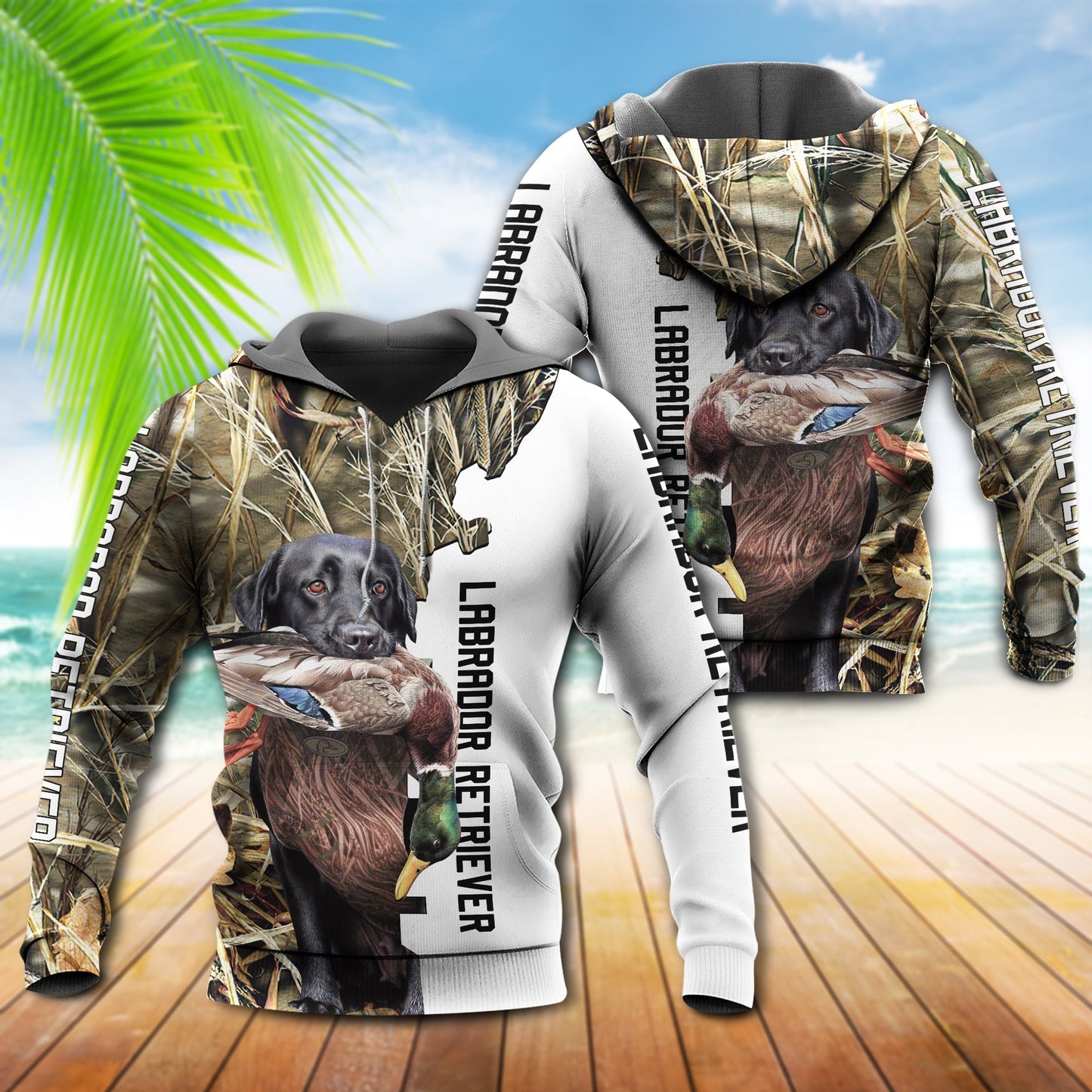 Hunting Labrador Retriever Hoodie For Country Lifestyle Trips And Thoughtful Outdoor Gifts
