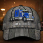 Proud Truck Driver Lifestyle Road Life Classic Cap For Festivals Travel Adventures And Casual Gift Giving