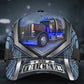 Truck Driver Lifestyle Blue Style Classic Cap For Vacation Style Outdoor Activities And Daily Comfort