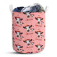 Cow I Love Cow Laundry Basket For Bathroom Bedroom Storage