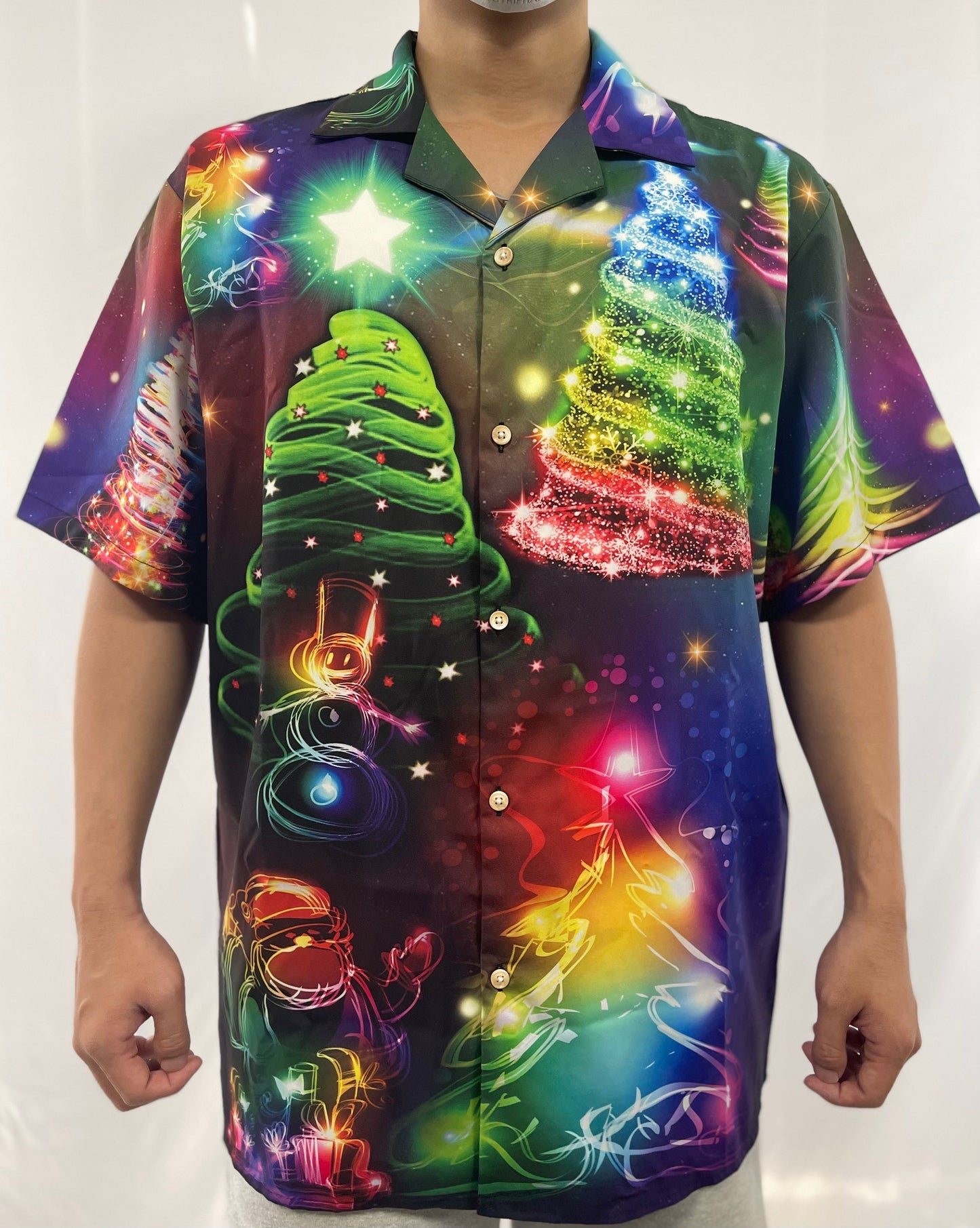 Christmas Merry Everything Happy Always Hawaiian Shirt For Summer Vacation Beach Travel And Relaxed Casual Wear