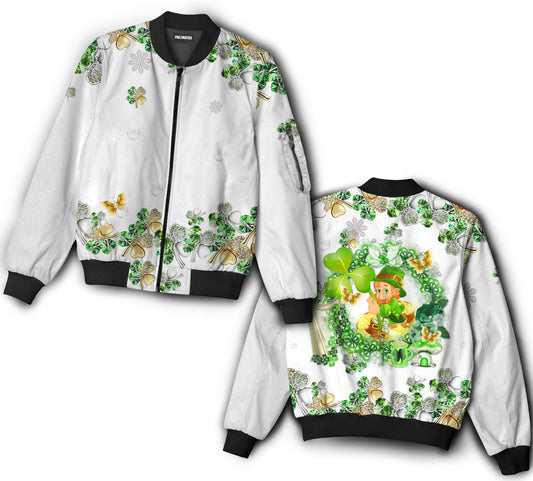 Irish happy life - Bomber jacket - BOMJ08TNH030921-Owls Matrix